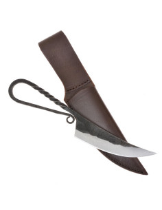 Pugnale vichingo grande con fodero (22,5x3 cm.) 2