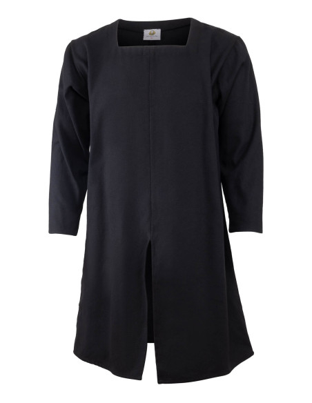 Tunica medievale modello Sigerico, nera