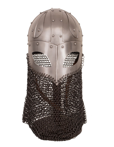 Elmo vichingo Spangen con cotta di...