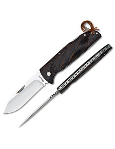 Coltello da caccia Albainox in legno wengè (21,8 cm.)