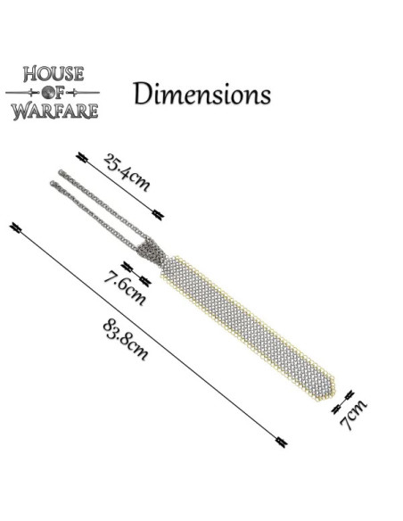 Cravatta in maglia di maglia con...