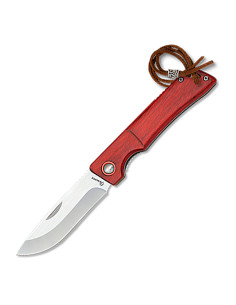 Coltello da campo rosso Albainox stamina (19,7 cm.)