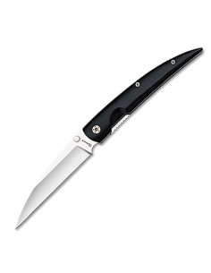 Coltello da campo nero Albainox stamina (8,6 cm.)