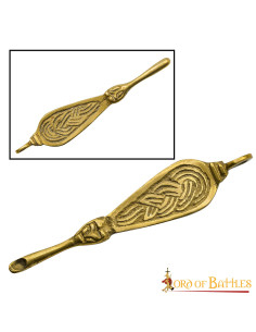 Pulisci orecchie Viking in ottone 2