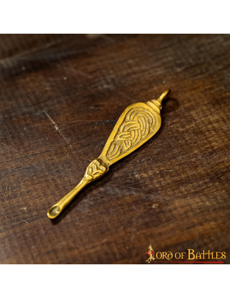 Pulisci orecchie Viking in ottone