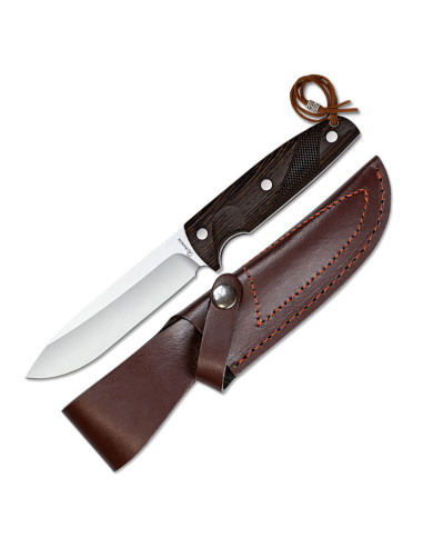 Coltello da caccia Albainox in legno wengè (24 cm.)