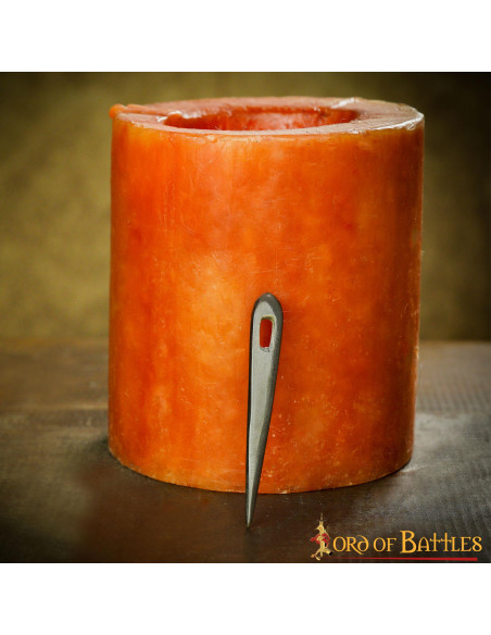 Set di 5 aghi in corno vichingo (6 cm.)