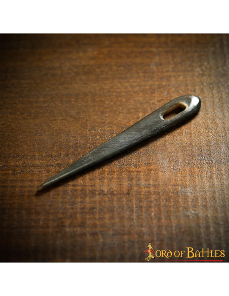 Set di 5 aghi in corno vichingo (6 cm.)