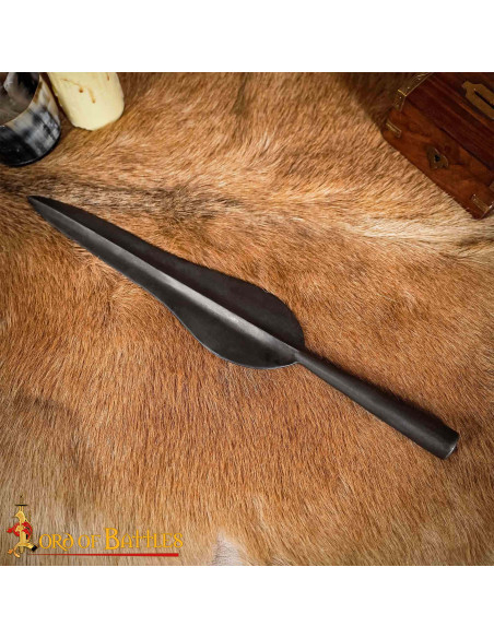 Punta di lancia in ferro forgiato a...