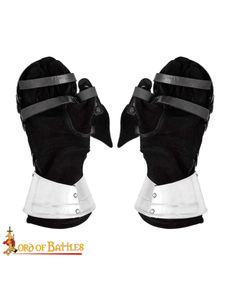Guanti medievali in acciaio modello...