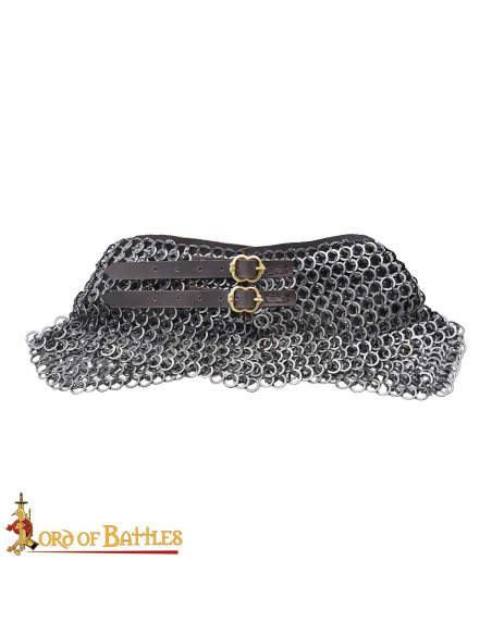 Gorgiera medievale in cotta di maglia...