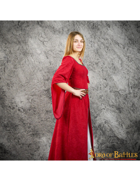 Abito medievale cortigiana Jimena -...