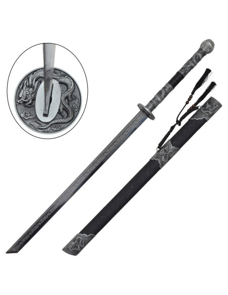 Spada tradizionale cinese del drago,...