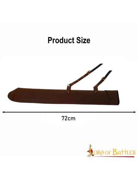 Fodero in cuoio per spade LARP,...