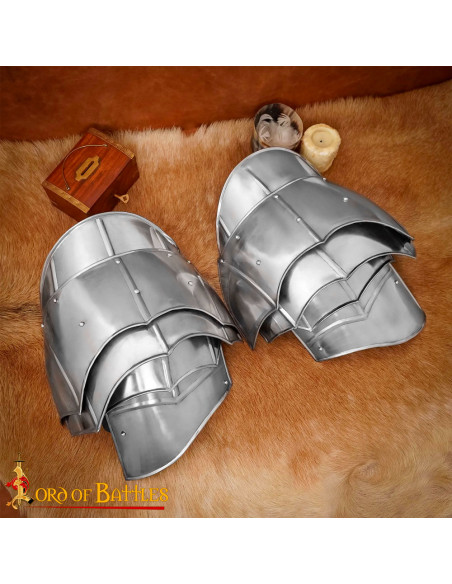 Spallacci medievali in acciaio...