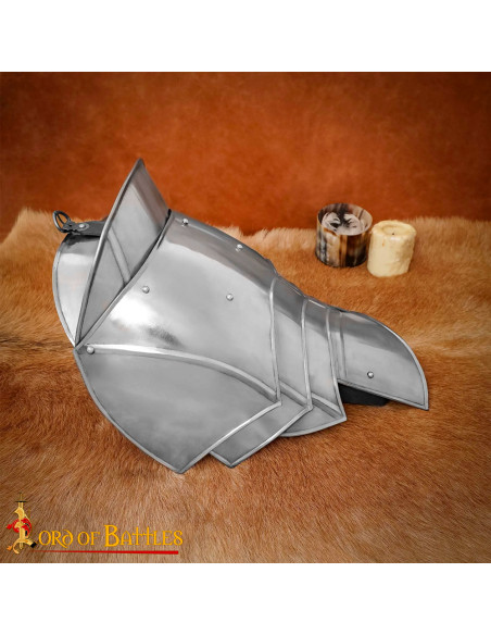 Spallacci medievali in acciaio...