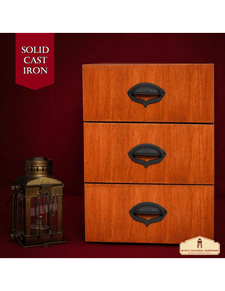 Confezione da 4 maniglie rustiche...