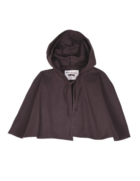 Mantella medievale corta aperta con...