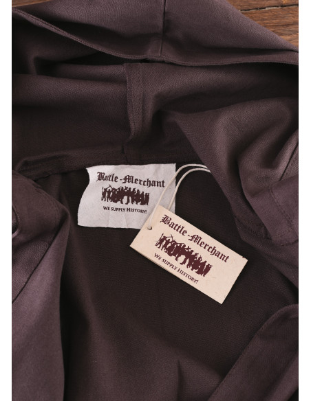 Mantella medievale corta aperta con...