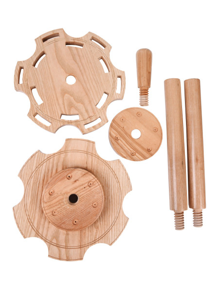 Supporto in legno di frassino per 12...