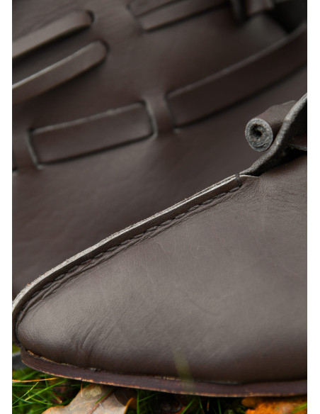 Stivali vichinghi Buskins in marrone...