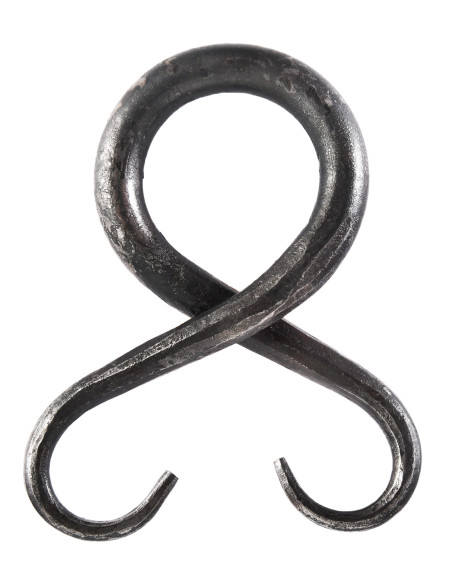 Fibbia della cintura medievale, croce...