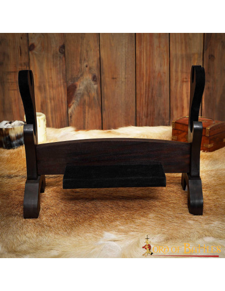 Supporto da tavolo in legno a due...