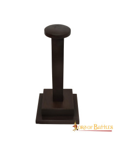 Portacasco in legno fatto a mano (42 cm.)