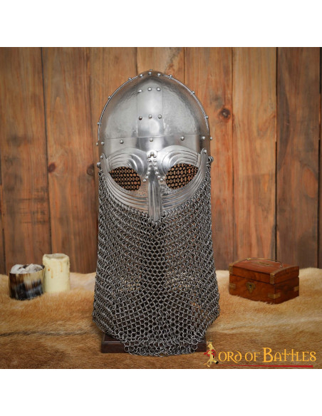 Portacasco in legno fatto a mano (42...