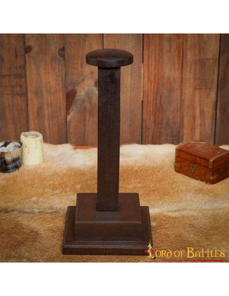 Portacasco in legno fatto a mano (42...