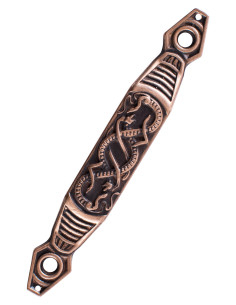 Fibbia per fodero per cintura, design serpenti