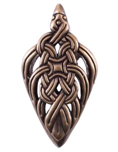 Decorazione punta fodero spada vichinga Nodi nordici