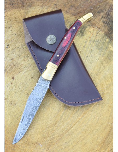 Coltello in acciaio damasco stile...