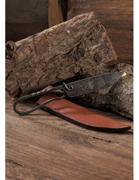 Coltello medievale forgiato con...