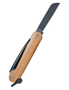 Coltello pieghevole in bambù con punta Marlin 2