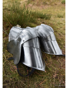 Ginocchiere in acciaio gotico 1,6 mm. 15 ° secolo 2