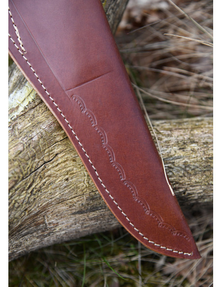 Coltello con manico in osso lama...