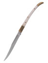 Coltello arabo con manico in osso con fodero (23 cm.)