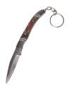 Portachiavi con coltello arabo in acciaio inossidabile. (13,5 cm.)
