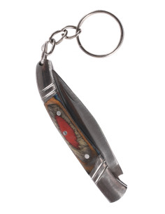 Portachiavi con coltello arabo in acciaio inossidabile.... 2