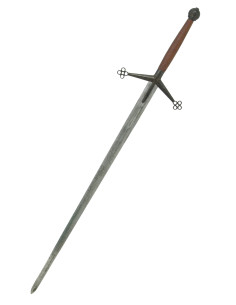 Spada Claymore funzionale, finitura anticata (139 cm.)