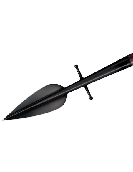 Punta di lancia germanica nera (46 cm.)