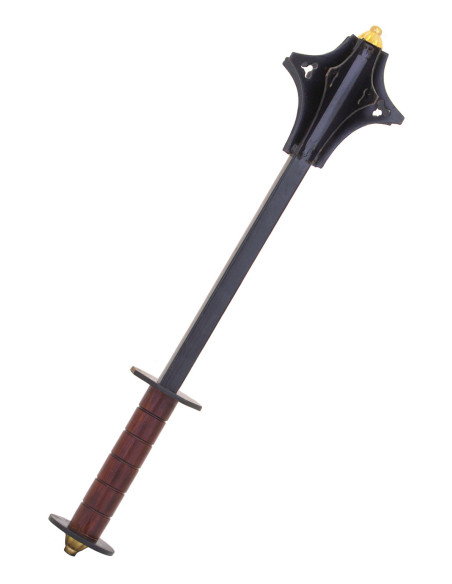 Mazza decorativa medievale in acciaio...