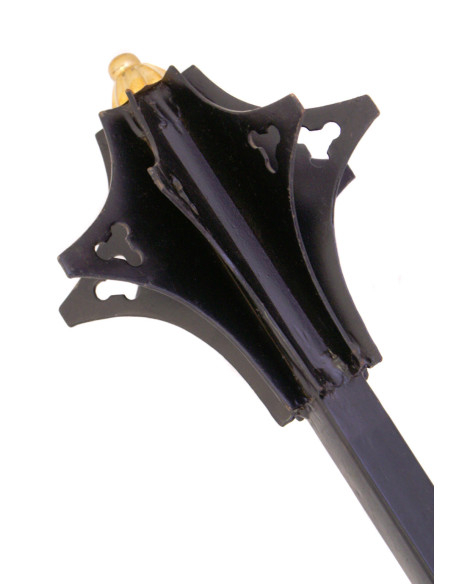 Mazza decorativa medievale in acciaio...