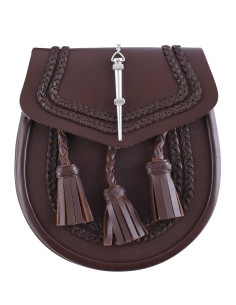 Borsa medievale modello Kilt Sporran, vari colori