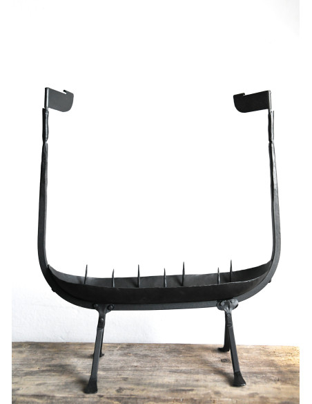 Portacandele grande nave vichinga,...