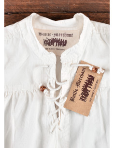 Camicia pirata bianca modello Ludwig 2