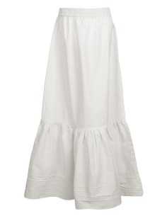 Gonna medievale in cotone modello Kelly, colore naturale