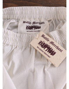 Gonna medievale in cotone modello Kelly, colore naturale 2