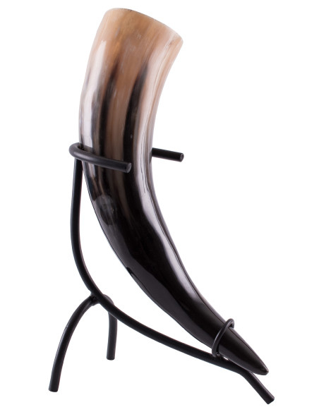 Piccolo supporto per corno in metallo